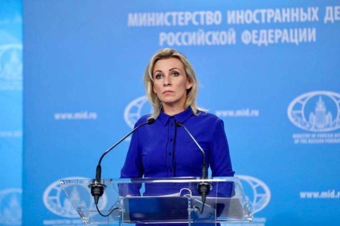 Rusya Dışişleri Bakanlığı Sözcüsü Mariya Zaharova