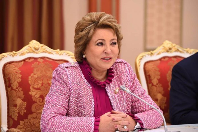 Rusya Federasyon Konseyi Başkanı Valentina Matviyenko