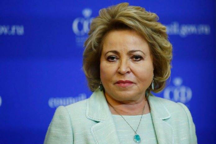 Rusya Federasyon Konseyi Başkanı Valentina Matviyenko