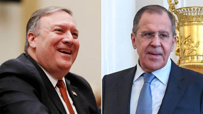 Lavrov ile ABD'li mevkidaşı Pompeo telefonda görüştü